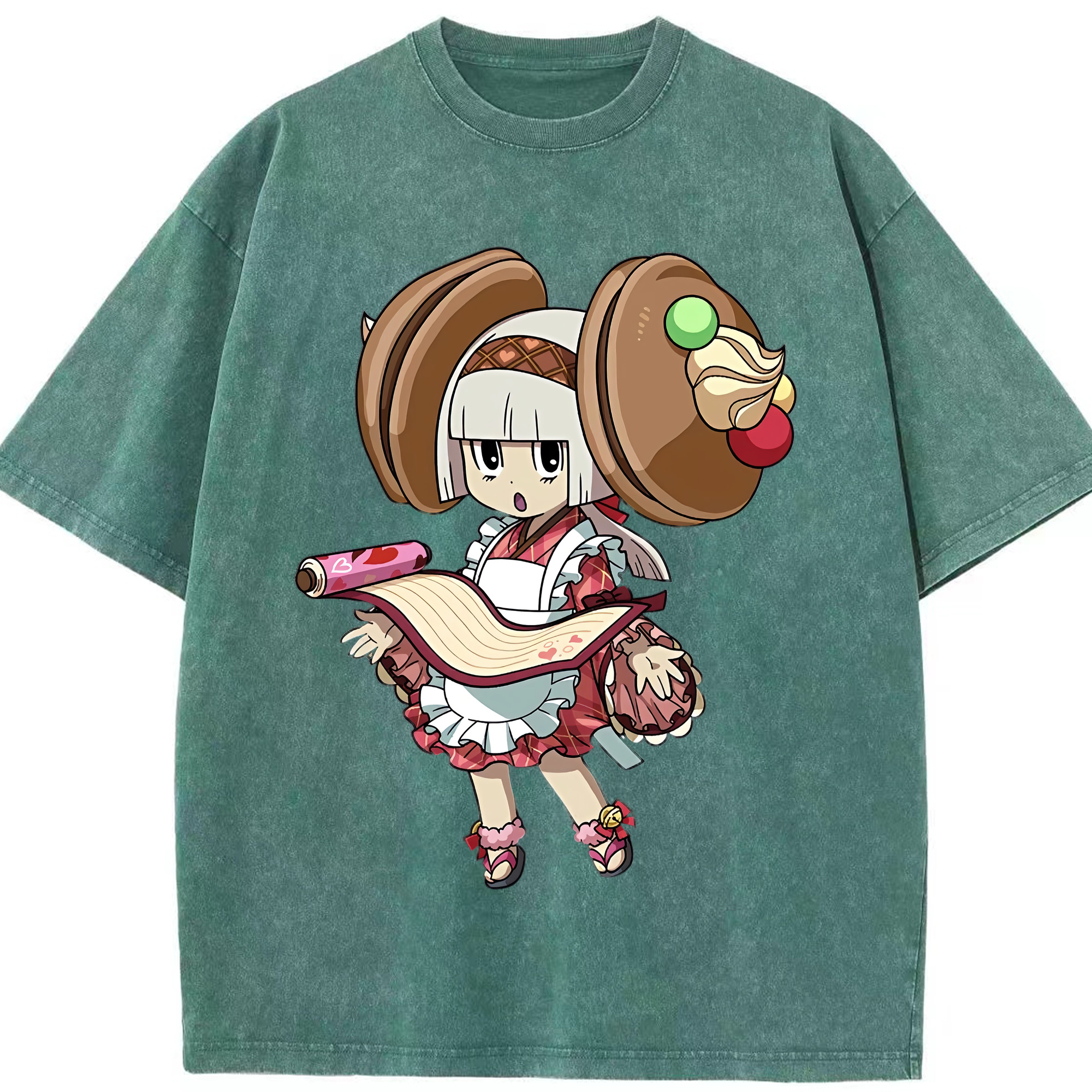 （画像用） 妖怪ウォッチ Yo-kai Watch 綿100% ヴィンテージ風 半袖Tシャツ（フロントプリント）
